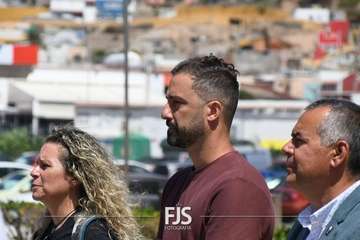 Telde rinde homenaje a las víctimas del terrorismo/TA y Francisco Javier Santana.